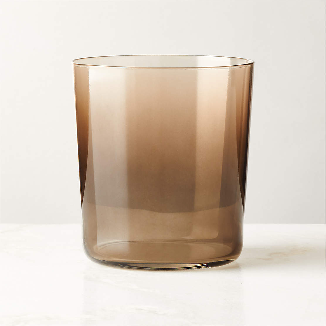 Marta Optic Double Old-Fashioned Glass + Reviews | CB2