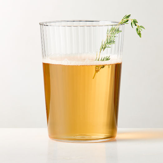 Marta Optic Fluted Cooler Glass