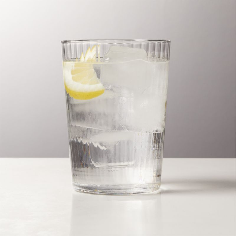 Marta Optic Fluted Drinking Glass - image 0 of 9