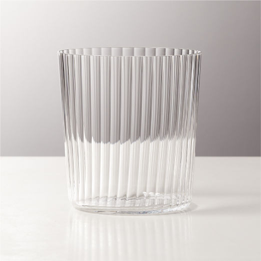 Marta Optic Fluted Double Old-Fashioned Glass