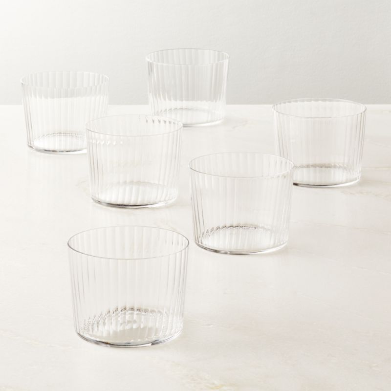 Marta Double Old-Fashioned Glasses Set of 6 + Reviews