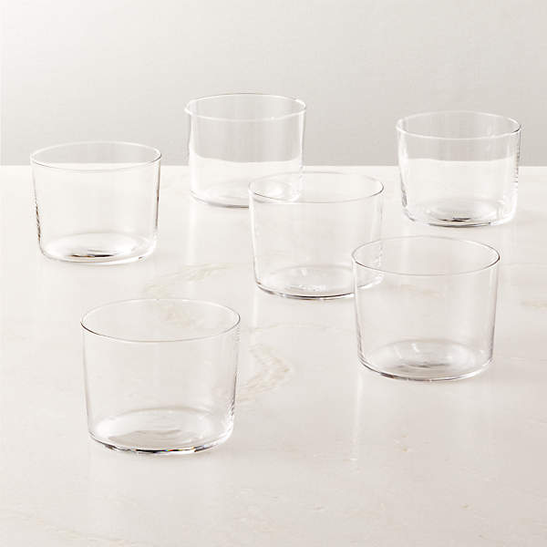 Marta Modern Drinking Glasses Set of 6 + Reviews
