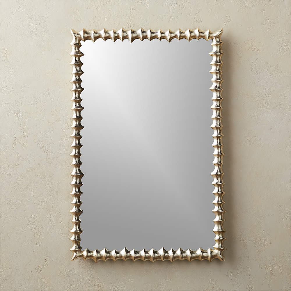 Wall Mirrors - Special Box Framed Rectangular Decorative Wall Mirror - Pepperfry