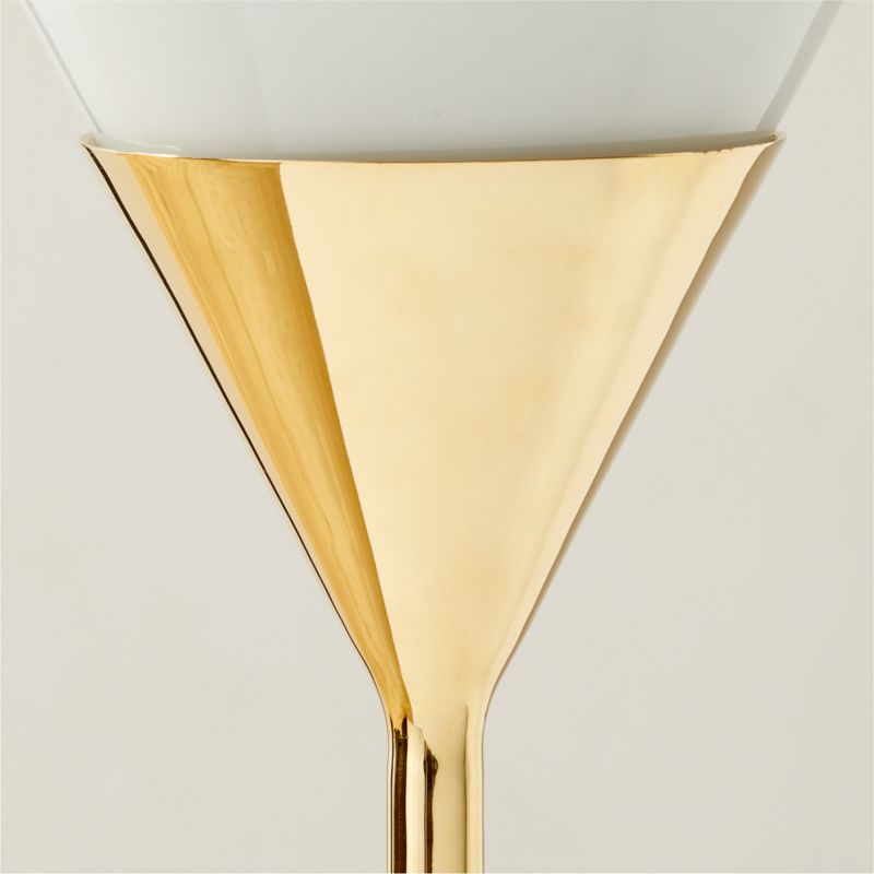 Martina Polished Brass Floor Lamp - image 3 of 4