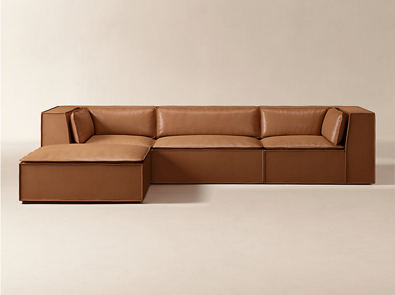 Martine Leather Sectional Collection