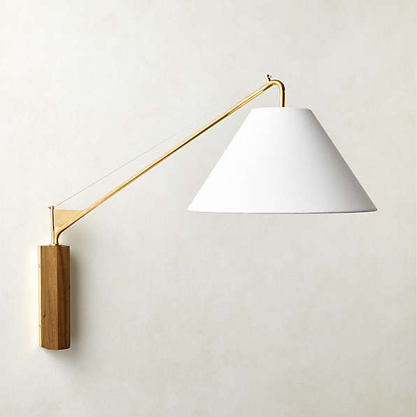 Cb2 deals wall lamp