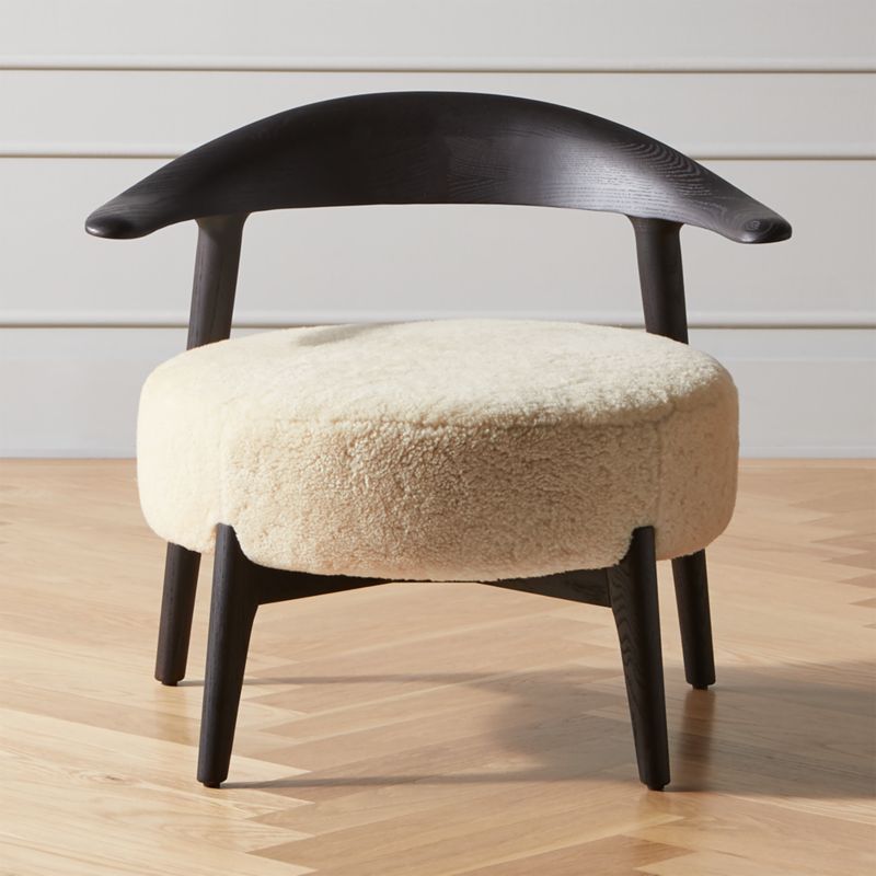 Matador Shearling Chair + Reviews CB2