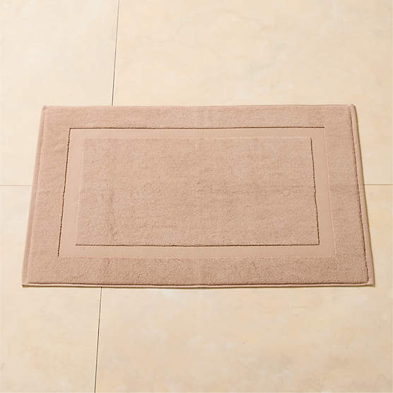 Matin Organic Cotton Brown Bath Mat 24"x36"