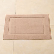 Matin Organic Cotton Brown Bath Mat 24"x36"