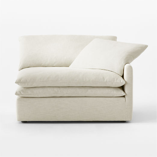 Mattea Neutral Performance Fabric Right-Arm Chair