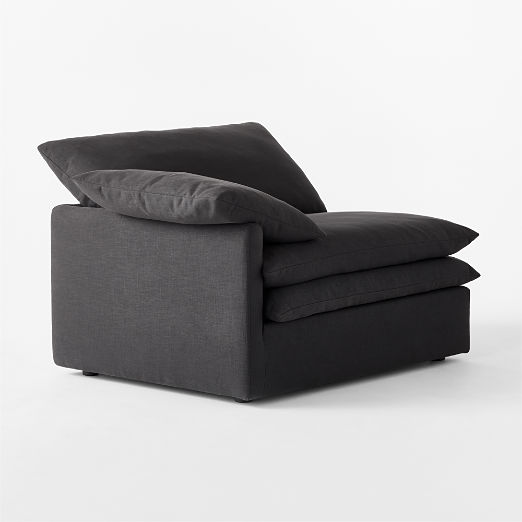 Mattea Left Arm Chair Hatch Charcoal