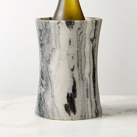 Matteo Grey Marble Wine Chiller