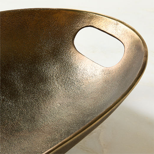 Mawson Cast Aluminum Decorative Bowl Small