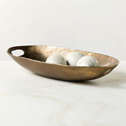 Lulu Polished Brass Catchall Dish