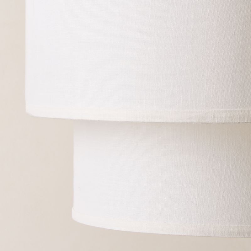 Mable Lampu Linen Pendant Light 22" by Casa Dean by Swizz Beatz - image 2 of 6
