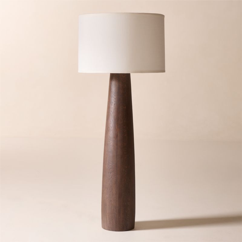 Mable Lampu Oak Wood Floor Lamp 58" by Casa Dean by Swizz Beatz - image 3 of 5