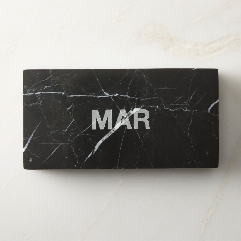 Medium Black Marble Box - image 4 of 10