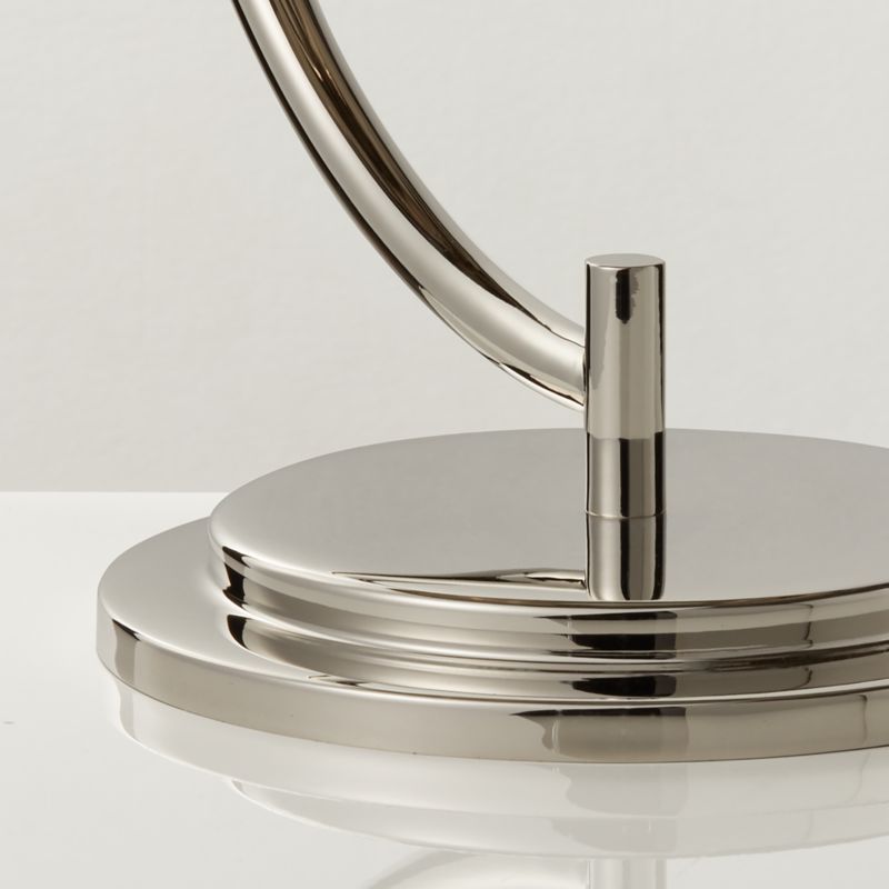 Melani Polished Nickel Dome Table Lamp - image 3 of 7