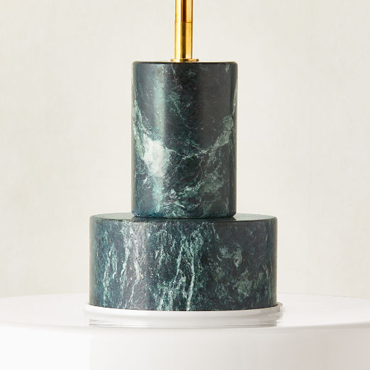 Mercury Green Marble Pendant Light