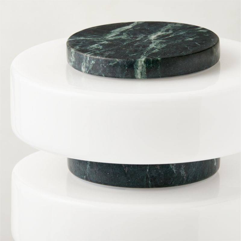 Mercury Green Marble Table Lamp - image 3 of 8