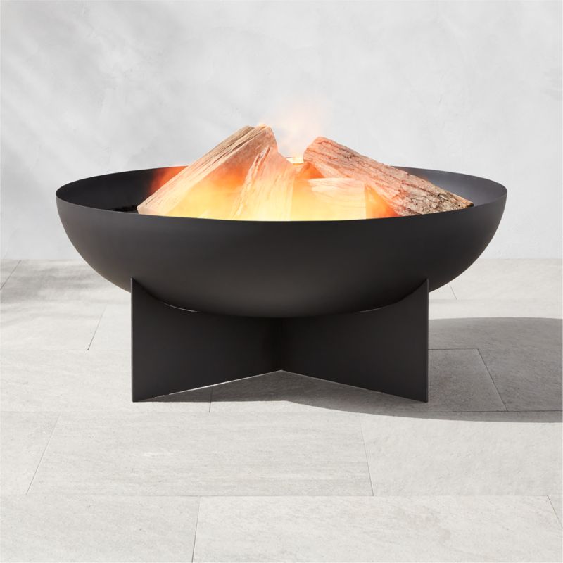 Alcante Round Black Fire Pit - image 2 of 4