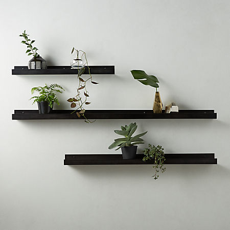 Metal Wall Shelves - Ikea Lerberg Cd Dvd Wall Shelf Uk