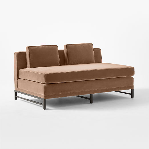 Metric Loveseat Model 8003 Luca Espresso by Paul McCobb