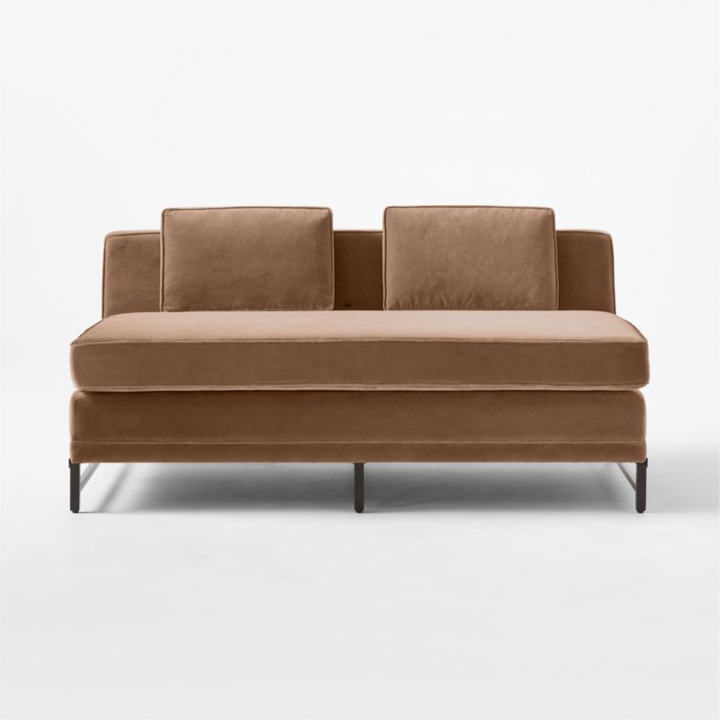 Metric Loveseat Model 8003 Dream Ginger Tea by Paul McCobb - image 2 of 8