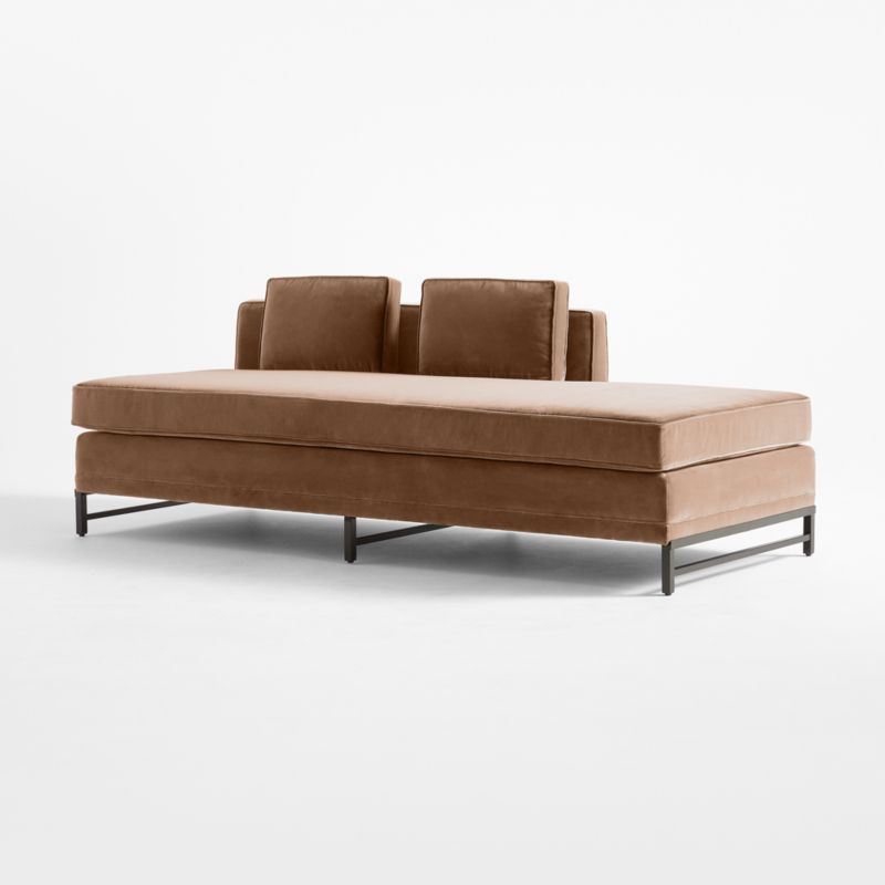 Metric Right Half-Back Armless Sofa Model 8046 Taylor Felt Grey by Paul McCobb - image 3 of 8