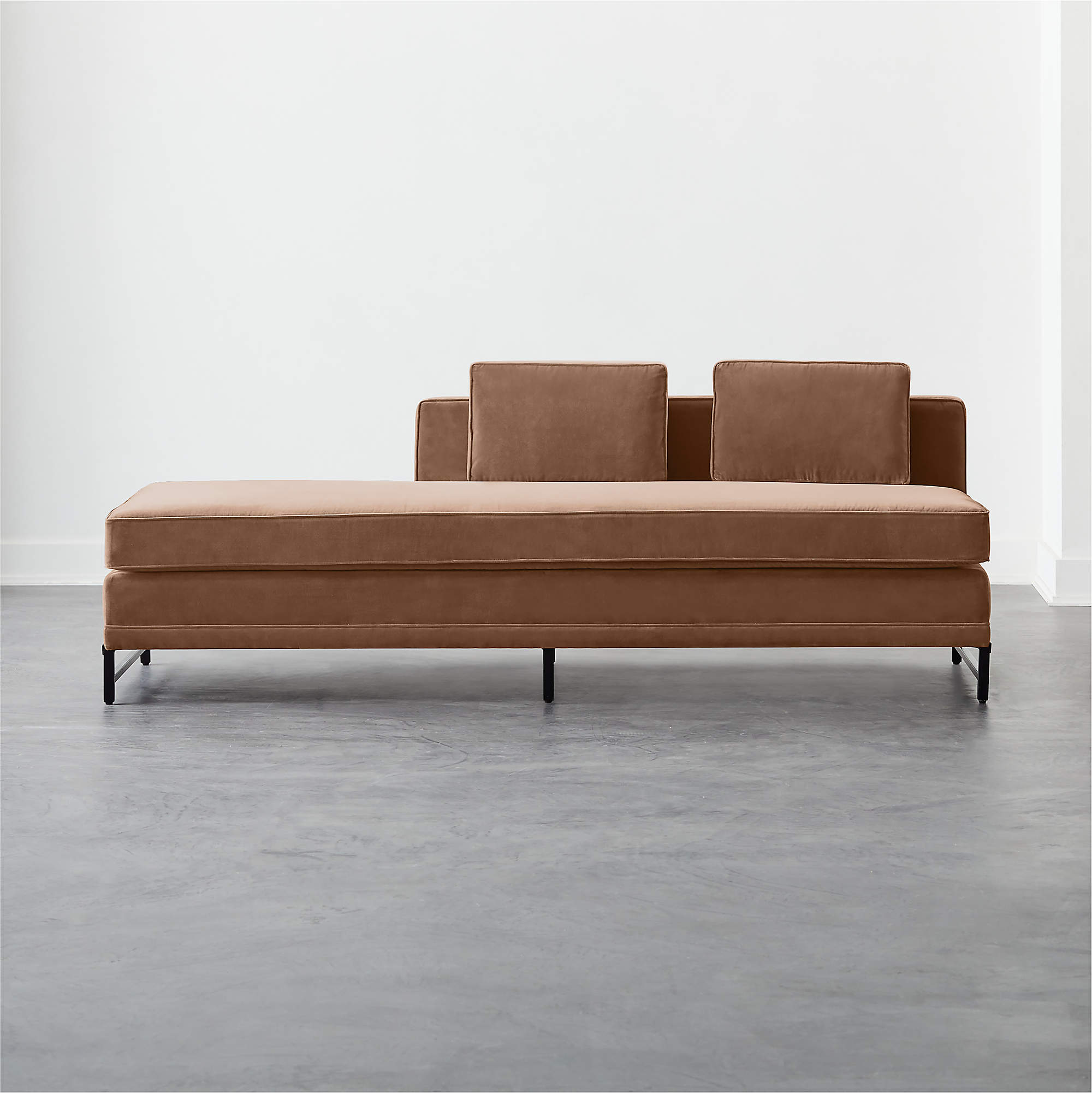 Metric Left HalfBack Armless Sofa Model 8046 + Reviews CB2 Canada