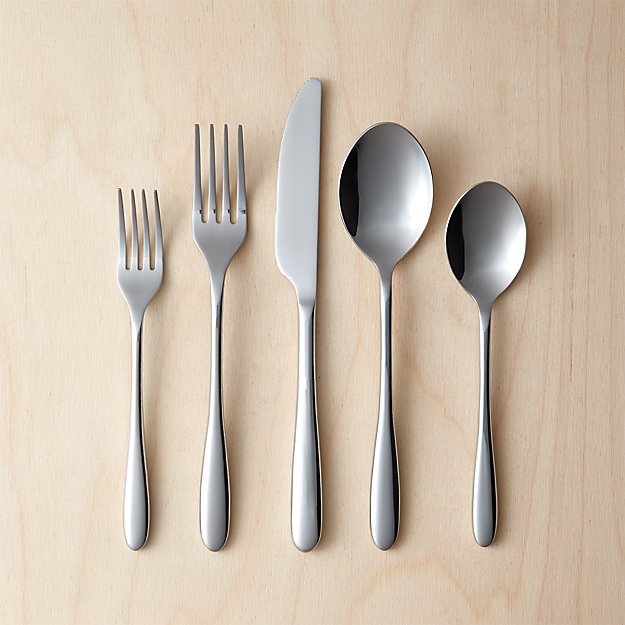 Cb2 Free Shipping >> 20 Piece Mezzanine Shiny Silver Flatware Set Reviews Cb2 Cb2 Free Shipping >> 20 Piece Mezzanine Shiny Silver Flatware Set Reviews Cb2