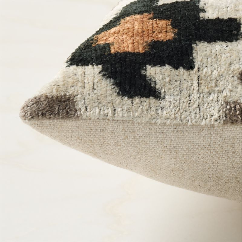 Mila Turkish Silk Throw Pillow Cover 23"x23" - image 3 of 4