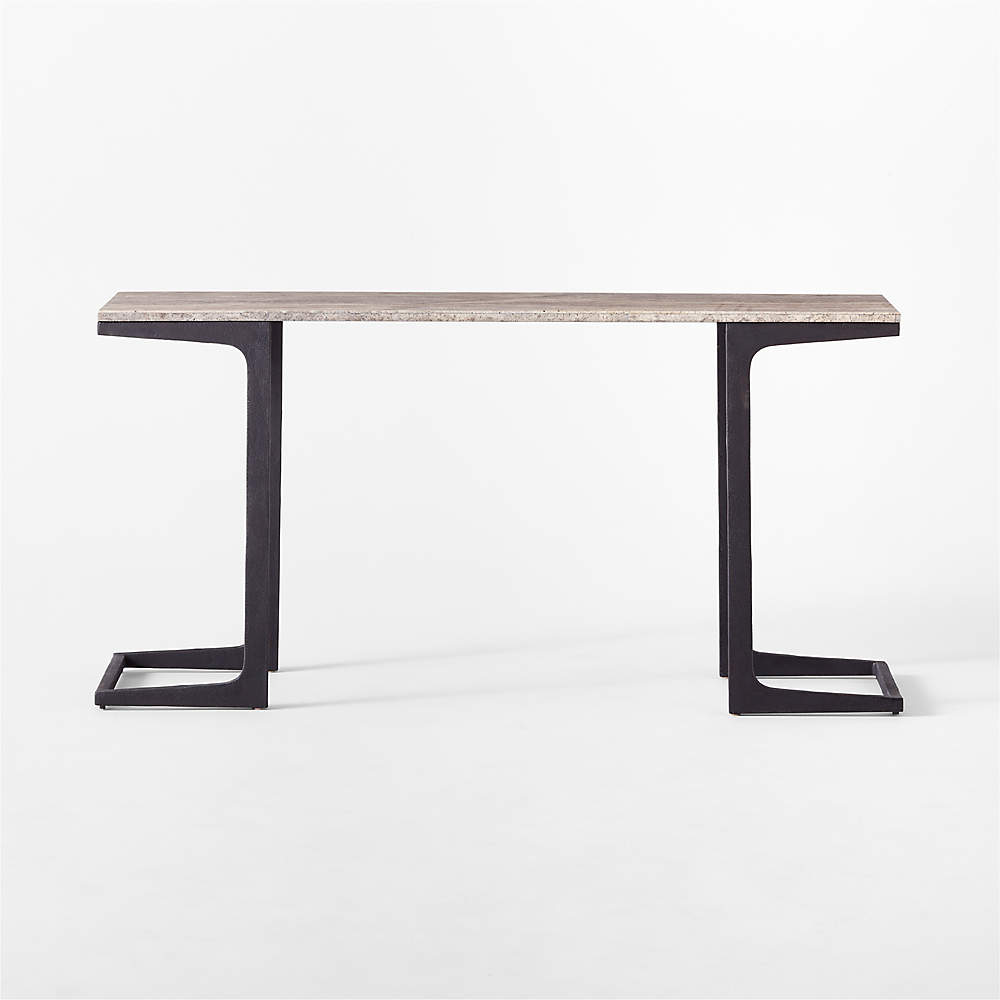 Cb2 Metal Console Table Atelier Yuwa Ciao Jp