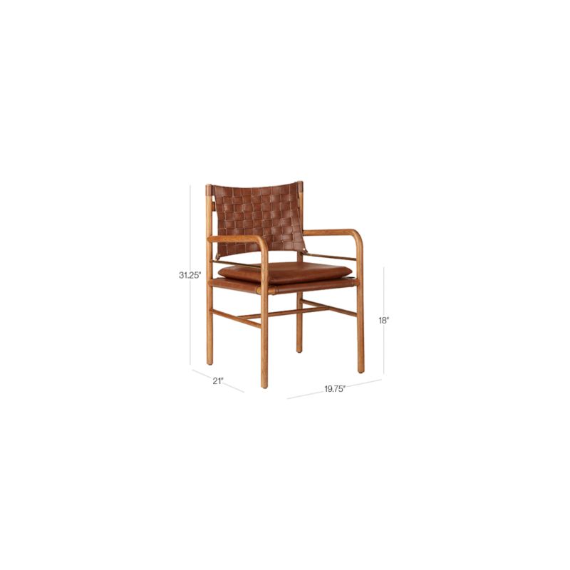 cb2 milford dining chair