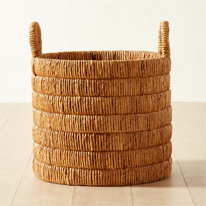 View Milos Handwoven Storage Basket XL details