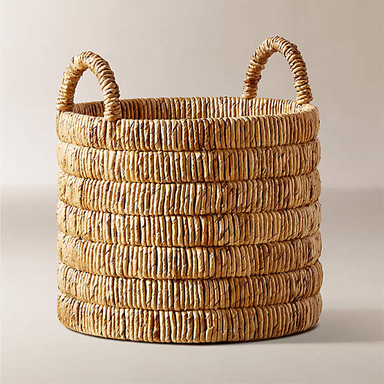 Milos Handwoven Storage Basket Large
