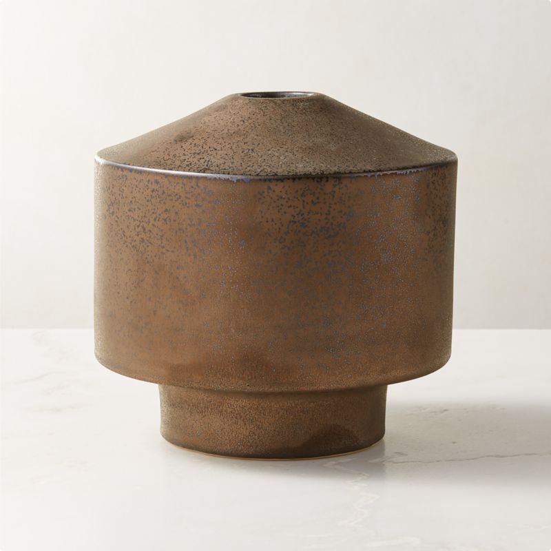 View Mimas Bronze Reactive Glaze Vase details