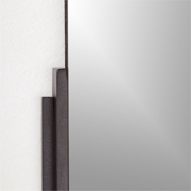 Mimi Rectangular Black Wall Mirror 24"x36" - image 4 of 6