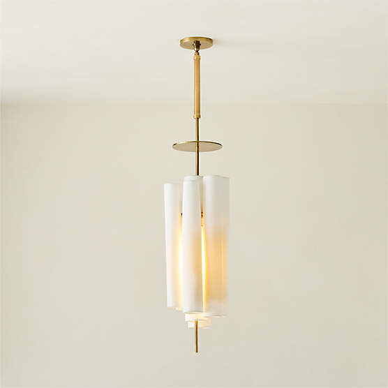 Minerva Linen Pendant Light