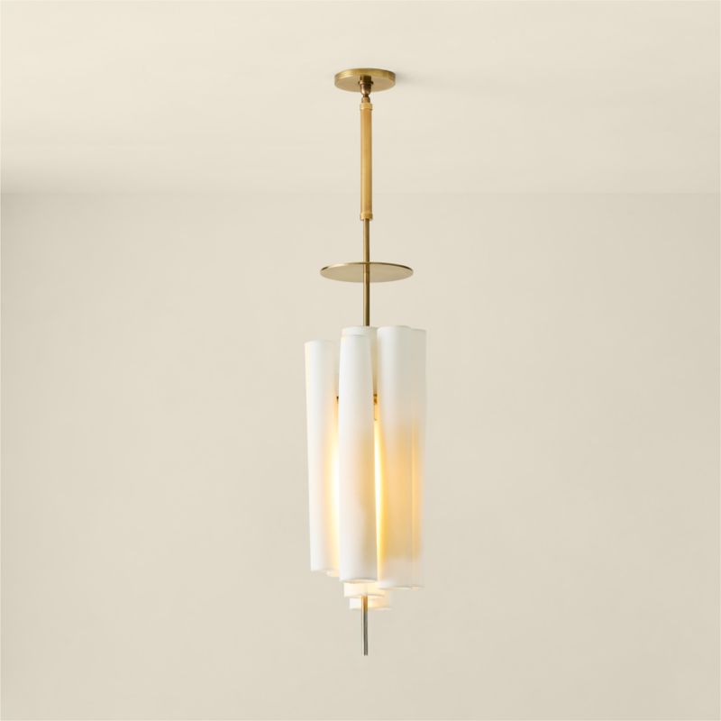 Minerva Linen Pendant Light - image 5 of 9