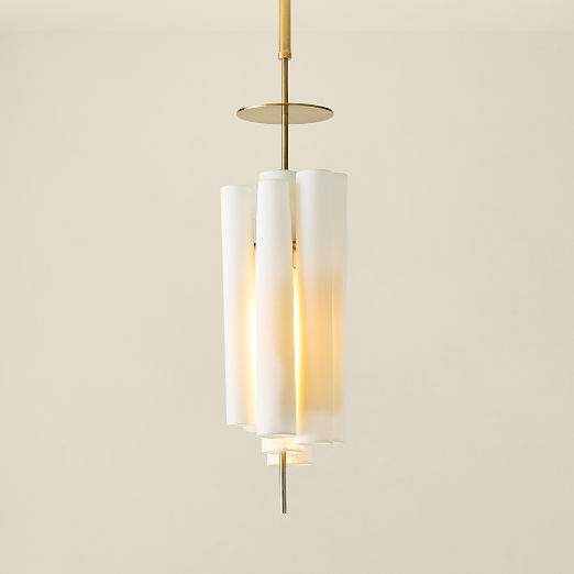 Minerva Linen Pendant Light