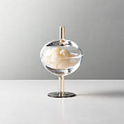 Gianna Glass Dishes with Lids Set of 2
