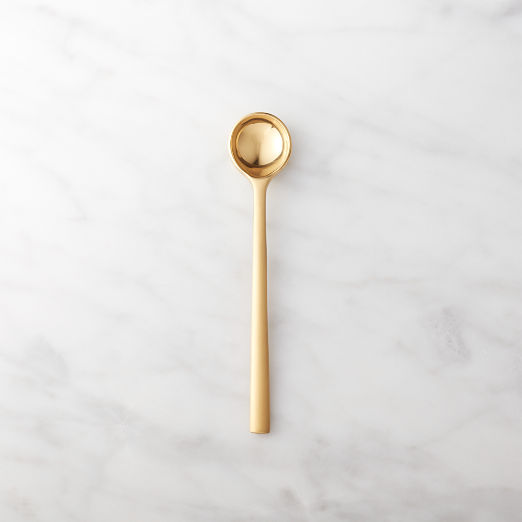 Mini Gold Stainless Steel Spoon