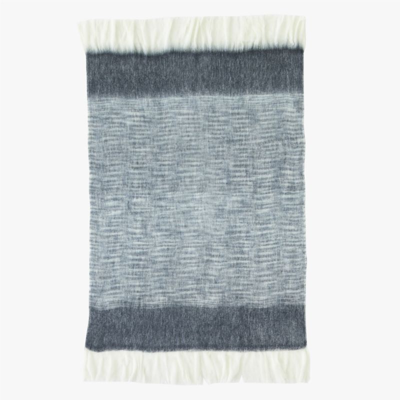 Mira Ombre Navy Blue Throw Blanket - image 1 of 4