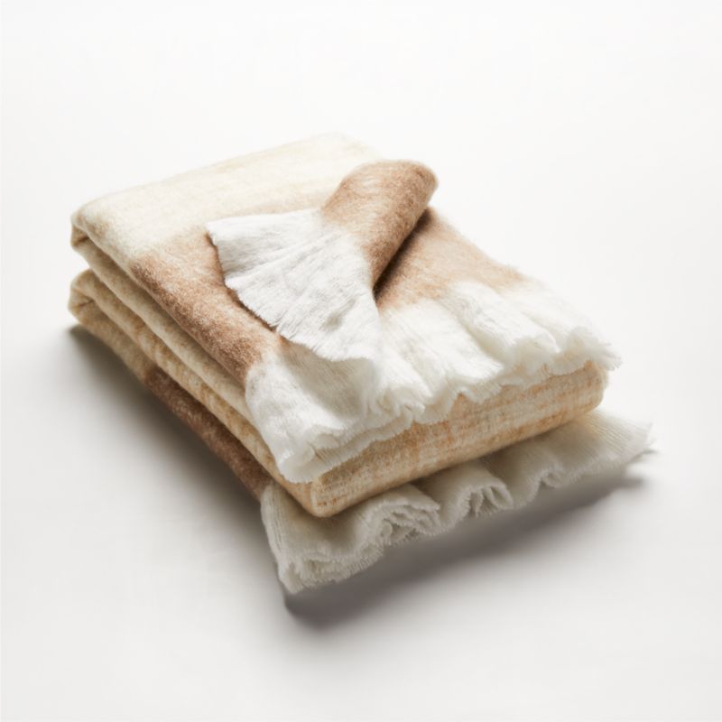 Mira Ombre Neutral Throw Blanket - image 2 of 8