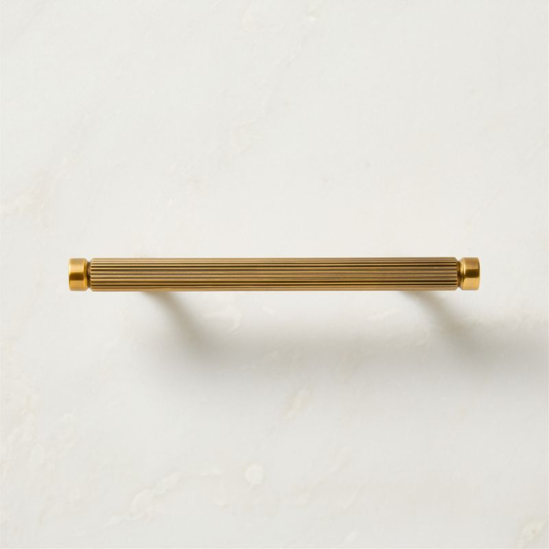 Mirabell Aged Brass Cabinet Handle 4" - image 2 of 6