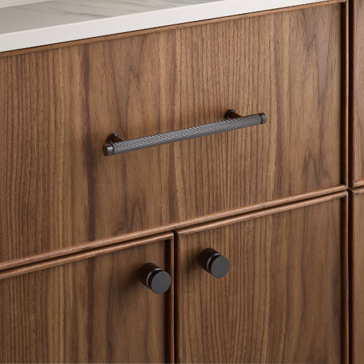 Mirabell Matte Black Cabinet Handle 8"