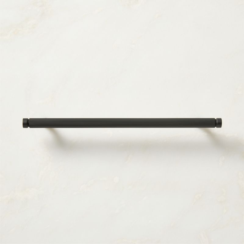 Mirabell Matte Black Cabinet Handle 8" - image 2 of 6