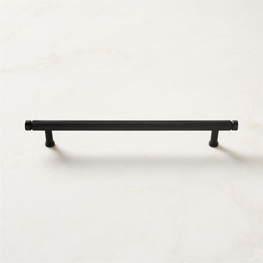 Mirabell Matte Black Cabinet Handle 8"