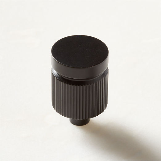 Mirabell Matte Black Cabinet Knob 1"